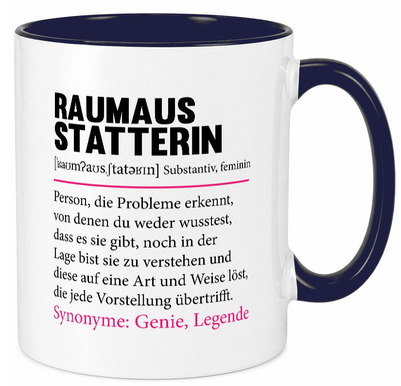 Raumausstatterin | Wohn Ausstatterin Beruf Humor Geschenk Arbeit Kollegen Büro