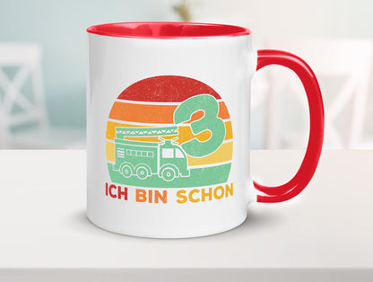 3. geburtstag | Feuerwehrauto 3 Jahre Feuerwehr Geschenk Geschenkidee lustiger