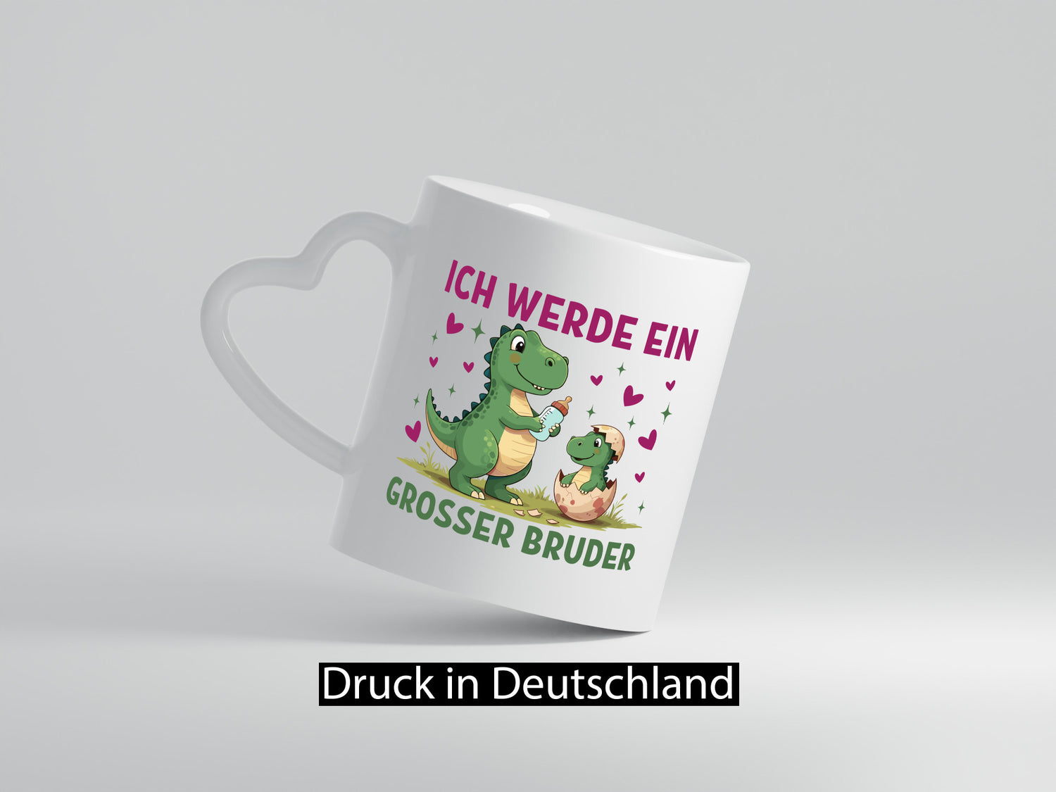Ich werde ein großer Bruder | Dino Dinosaurier lustiger Spruch Geschenk Humor