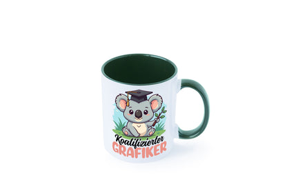 Koalifizierter Grafiker | Grafik Design lustiger Spruch Geschenk Humor