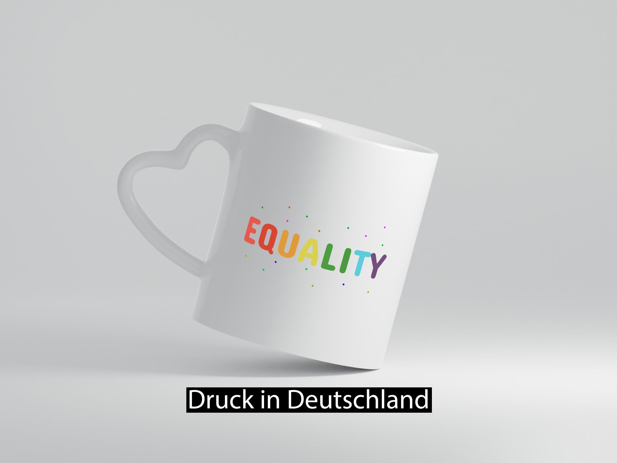 Equality Tasse | bunter Spruch LGBTQ+ farbenfroh lustiger Geschenk Humor