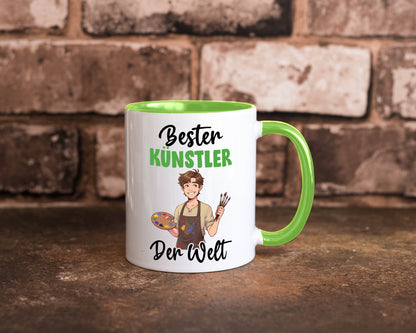 Bester Künstler | Kunst Geschenkidee Humor Tasse