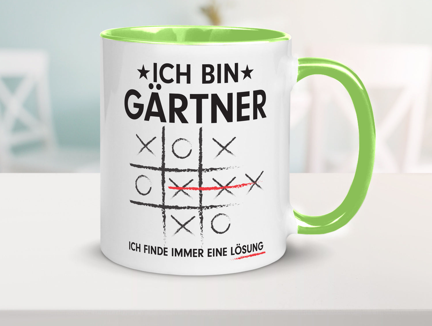 Lösung finden: Gärtner | Gartenbau v2 Geschenk Humor Geschenkidee lustiger