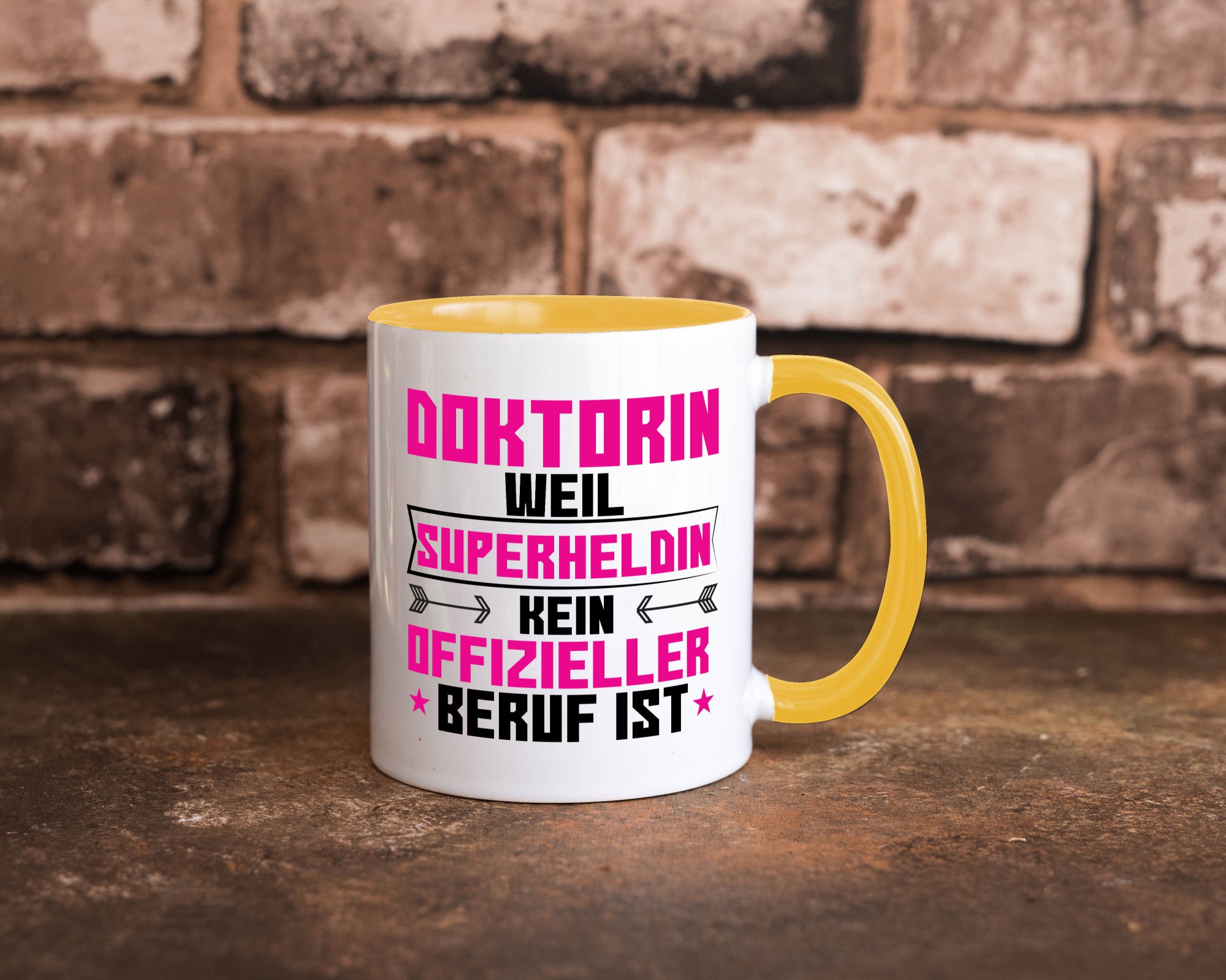 Superheldin Doktorin | Doktorand Doktortitel Geschenkidee Humor Tasse