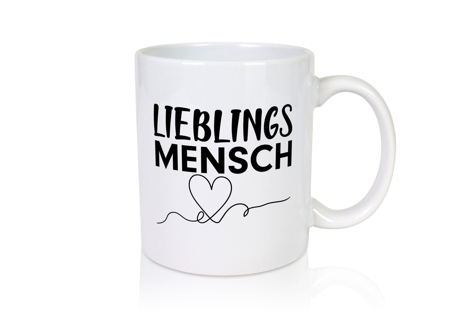 Lieblingsmensch Geschenkidee Humor Tasse