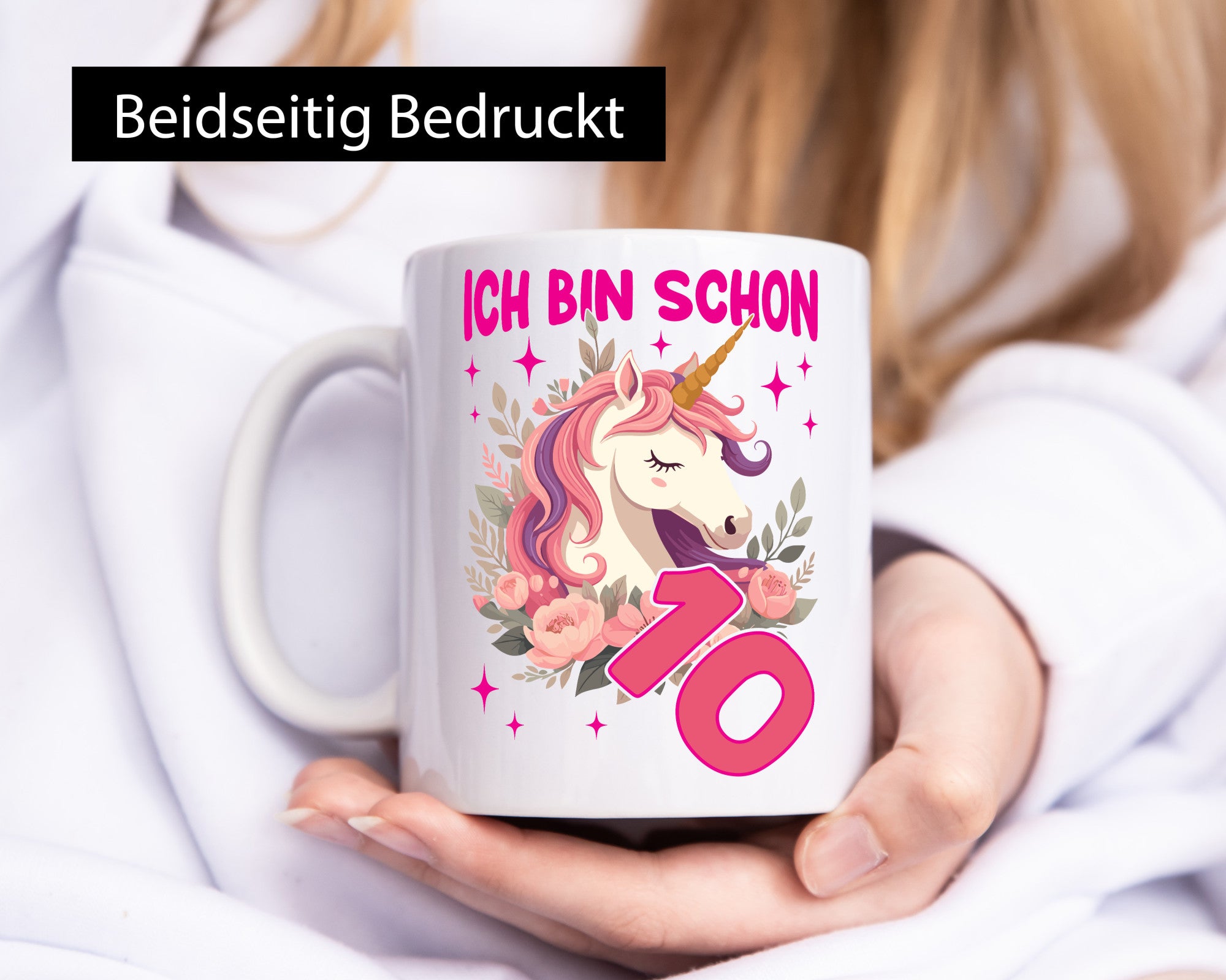 10. Geburtstag | 10 Jahre Einhorn Mädchen Geschenkidee Humor Tasse