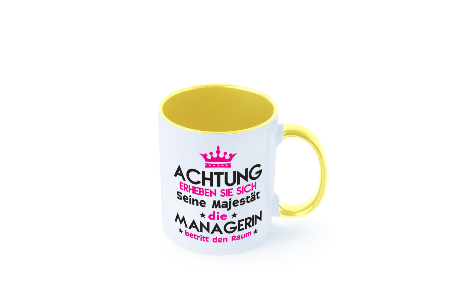 Seine Majestät Managerin | Management lustig Humor Geschenkidee Geschenk Tasse