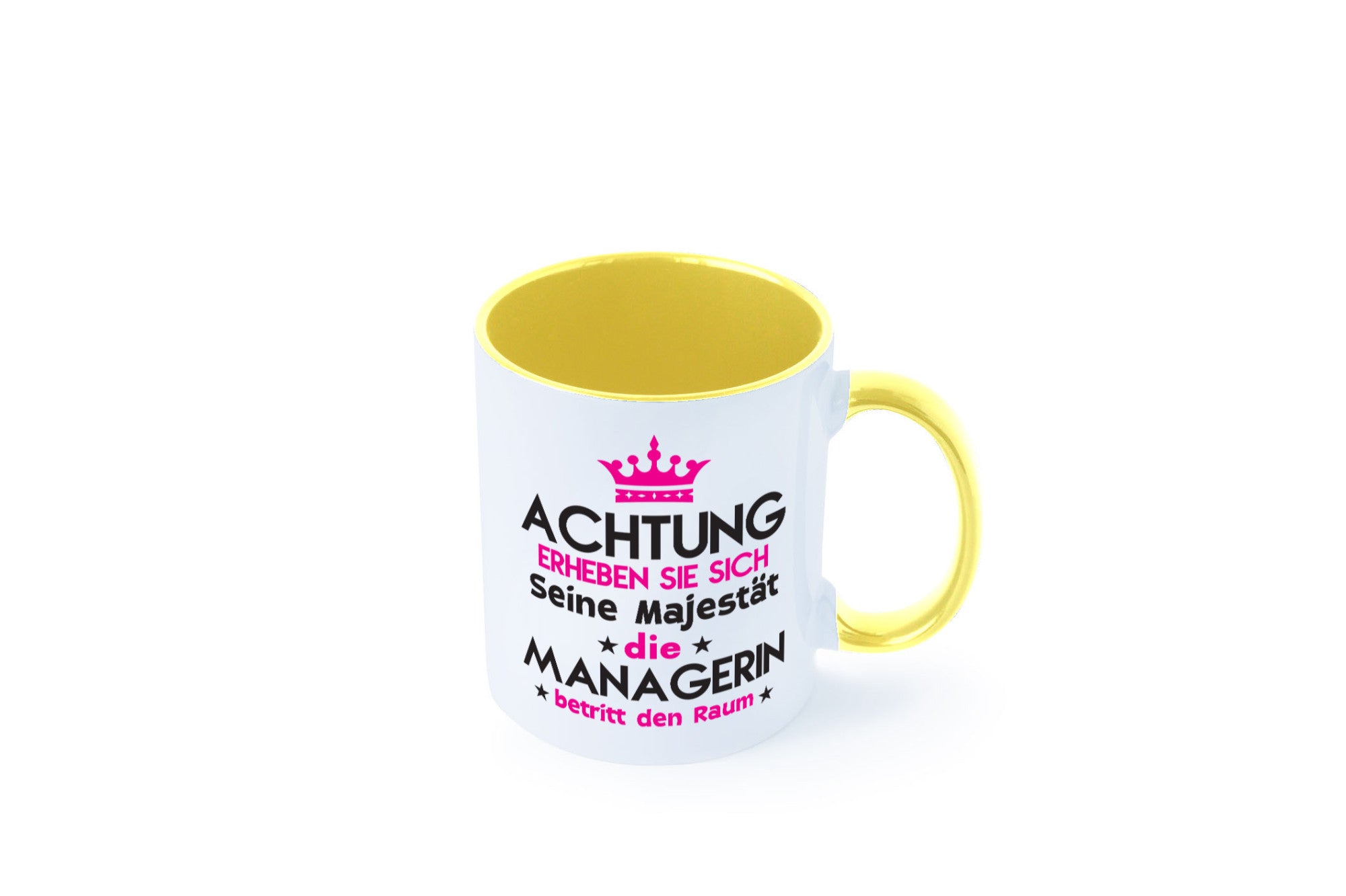 Seine Majestät Managerin | Management lustig Humor Geschenkidee Geschenk Tasse