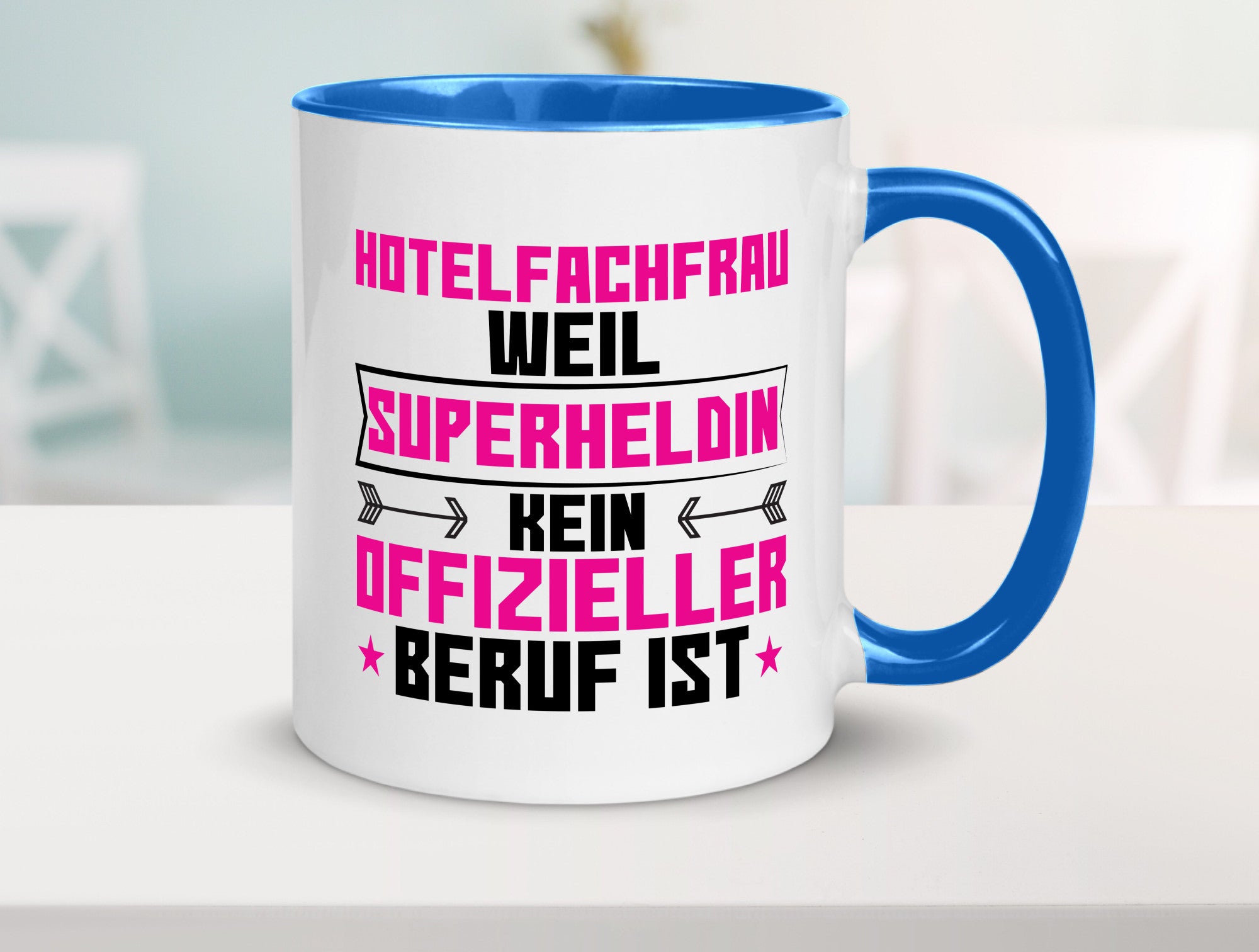 Superheldin Hotelfachfrau | Hotel lustiger Spruch Geschenk Humor Geschenkidee