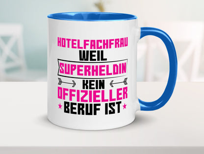 Superheldin Hotelfachfrau | Hotel lustiger Spruch Geschenk Humor Geschenkidee