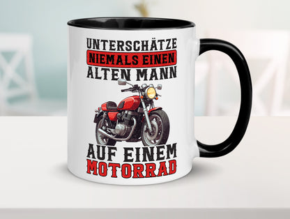 Biker Spruch | Männer Tasse Motorradfahrer Motorrad vl10 v2 Humor Geschenkidee