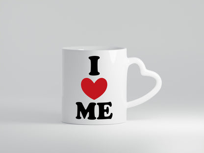 I love me vl9 Geschenkidee Humor Tasse