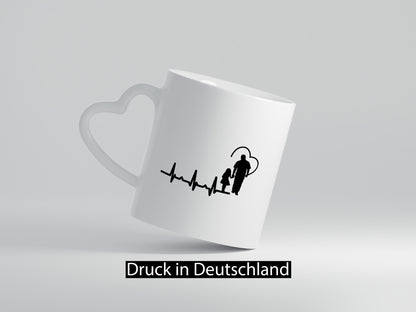 Vater Tochter Herz | Papa Vatertag Vaterliebe lustiger Spruch Geschenk Familie