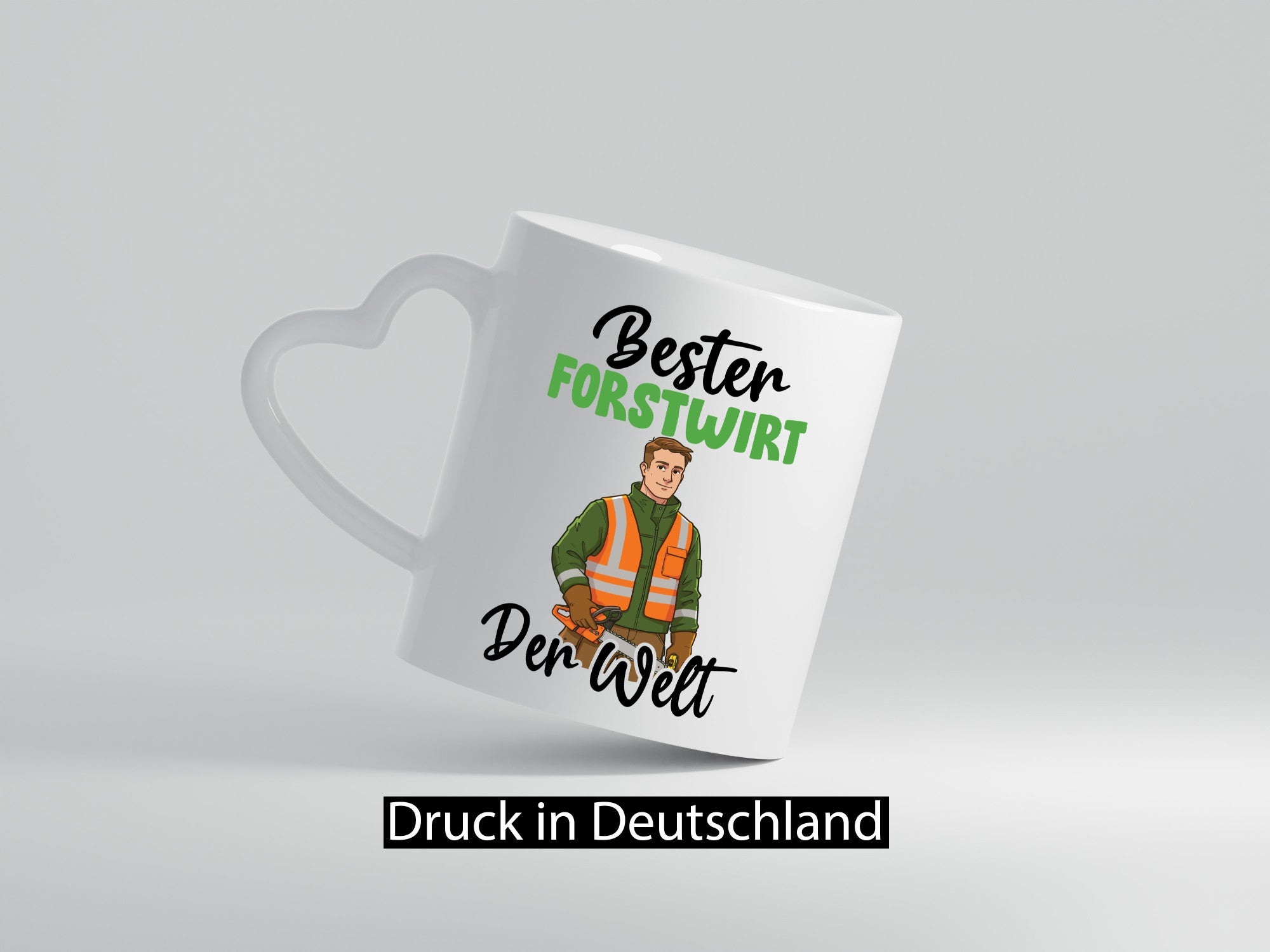 Bester Forstwirt | Waldarbeiter v2 Geschenk Arbeit Kollegen Büro lustiger
