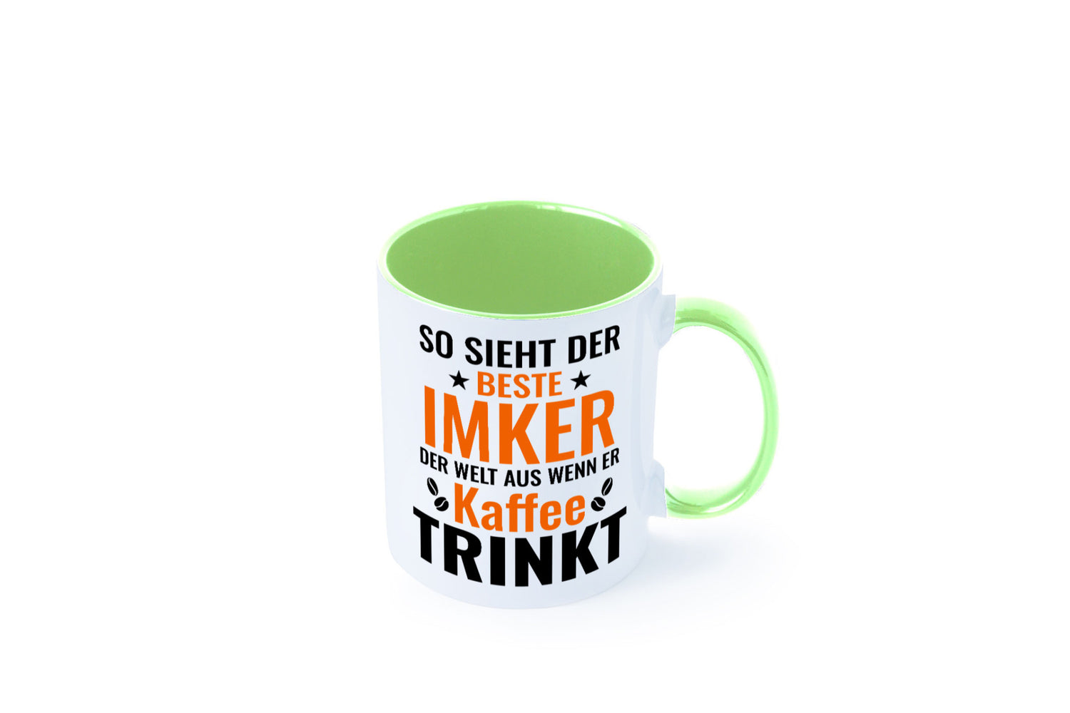 Kaffee trinkt: Imker | Imkerei lustiger Spruch Geschenk Humor Geschenkidee Tasse