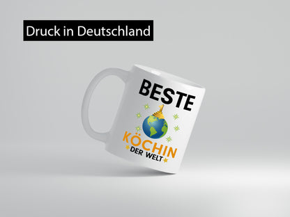 Weltbeste Köchin | Chefköchin Chefkoch Geschenk Arbeit Kollegen Büro lustig