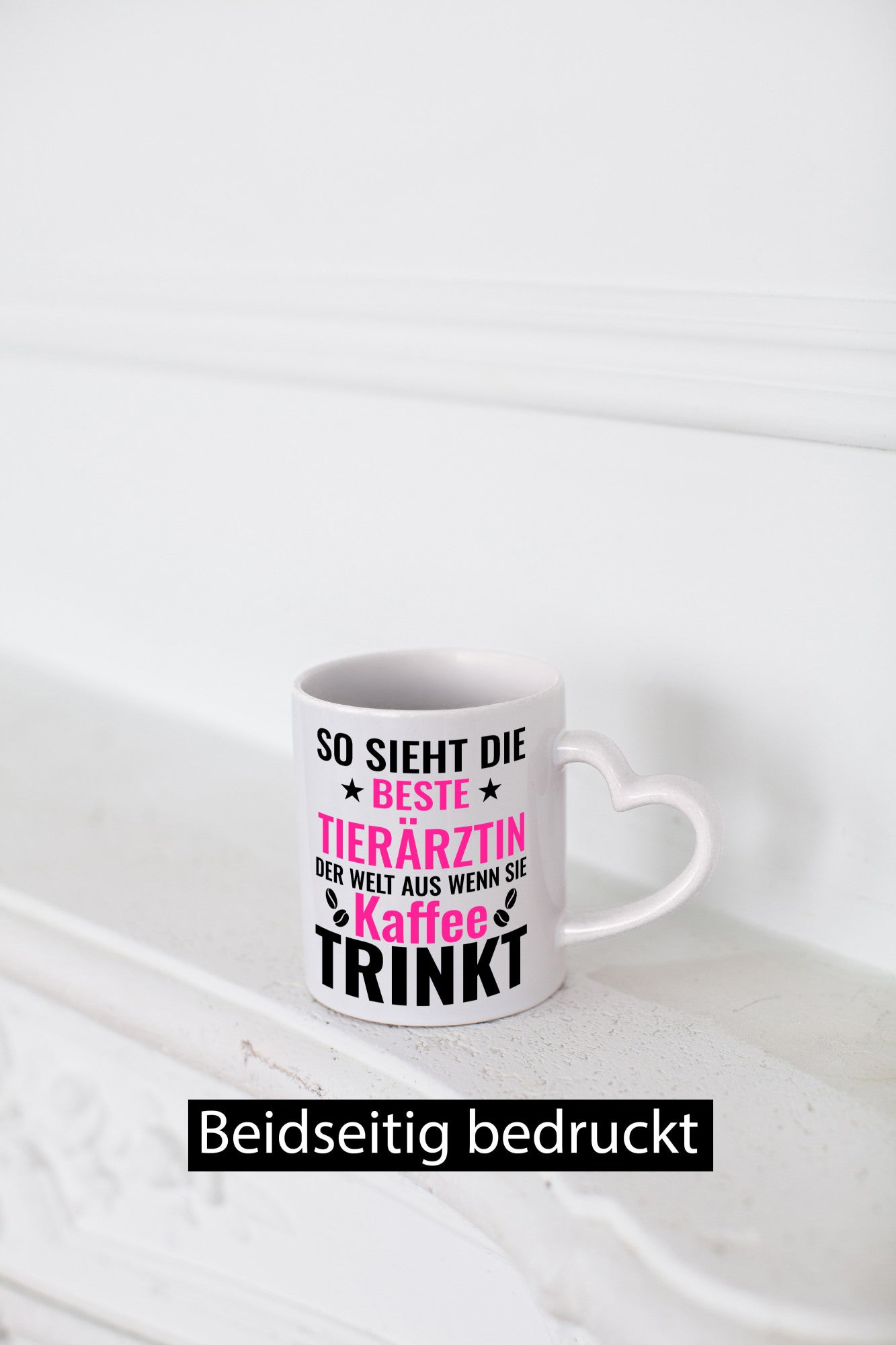 Kaffee trinkt: Tierärztin | Mediziner Tiermedizin lustig Tierliebhaber Humor