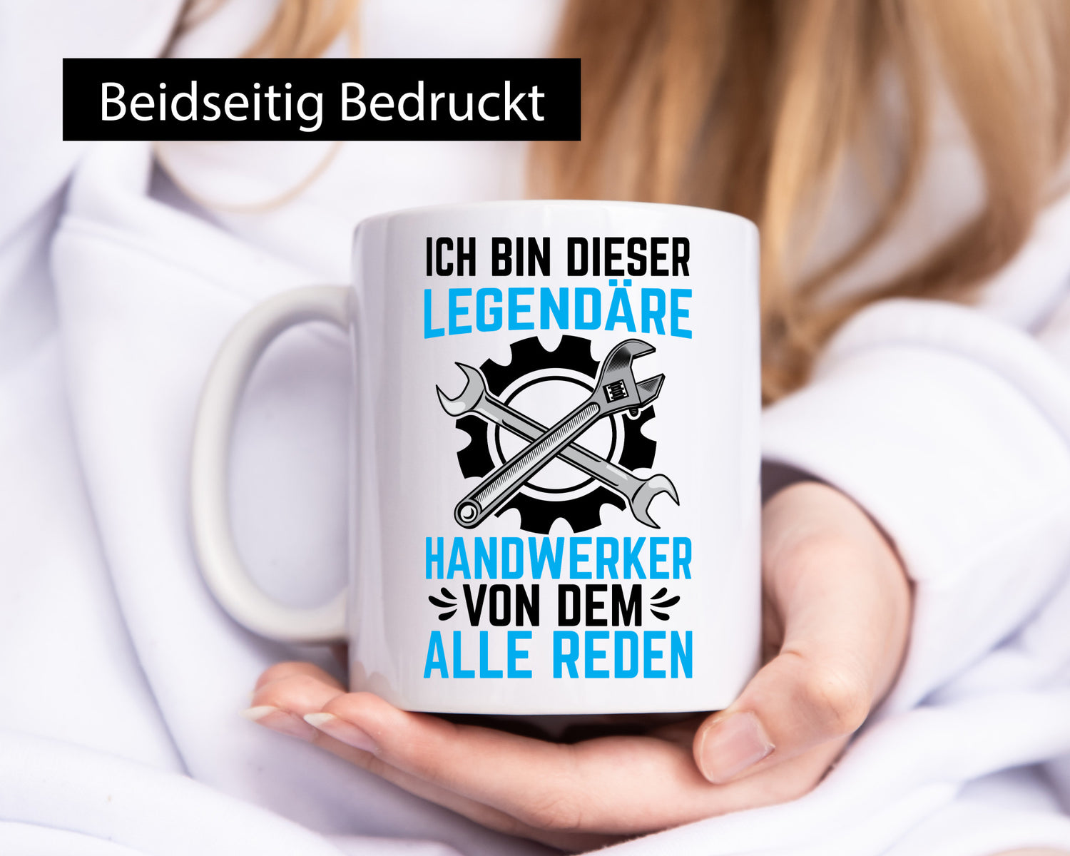 Legendäre Handwerker von dem alle Reden | v2 Geschenkidee Humor Tasse