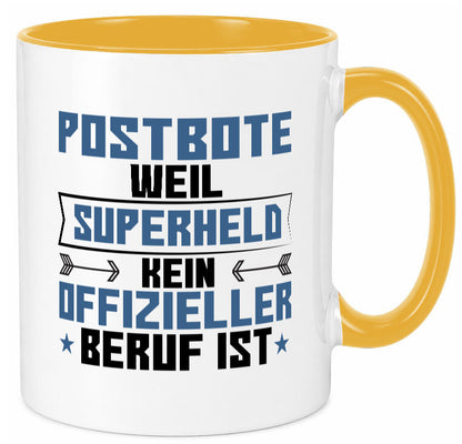 Superheld Postbote | Beruf Post Briefträger Geschenk Arbeit Kollegen Büro
