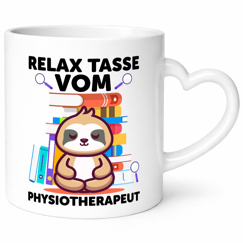 Relax Tasse: Physiotherapeut lustiger Spruch Geschenk Humor Geschenkidee Tasse