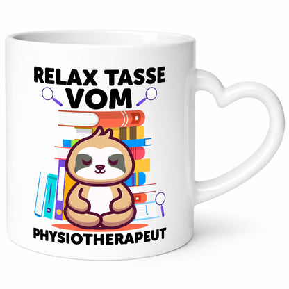 Relax Tasse: Physiotherapeut lustiger Spruch Geschenk Humor Geschenkidee Tasse