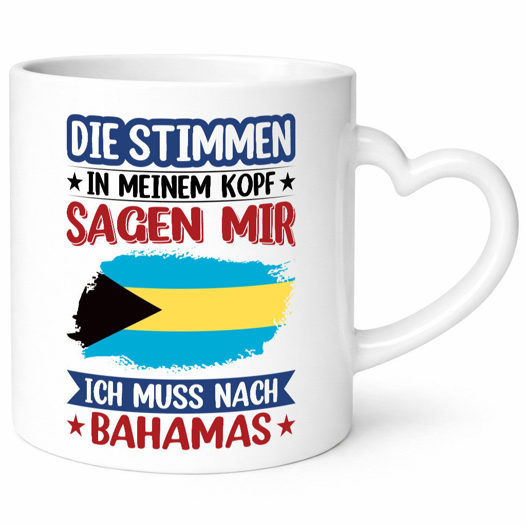 Bahamas | Urlaub Stimmen in meinem Kopf Traumland Geschenk Humor Geschenkidee