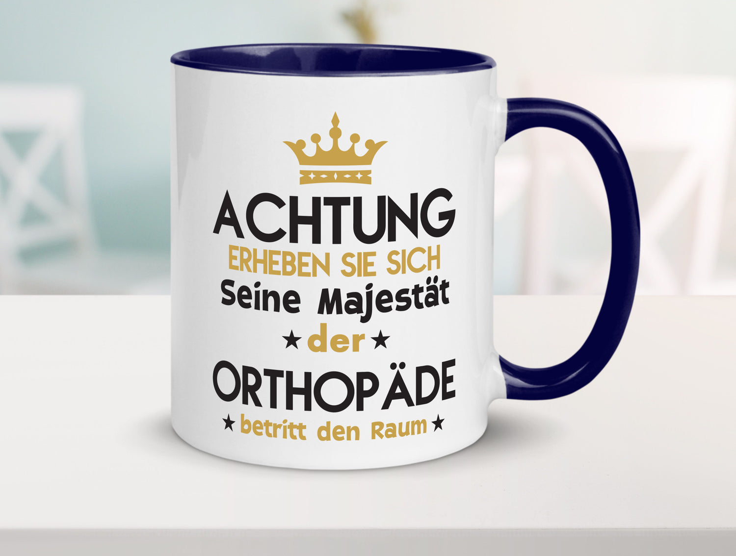 Seine Majestät Orthopäde | Orthopädie lustiger Spruch Geschenk Humor