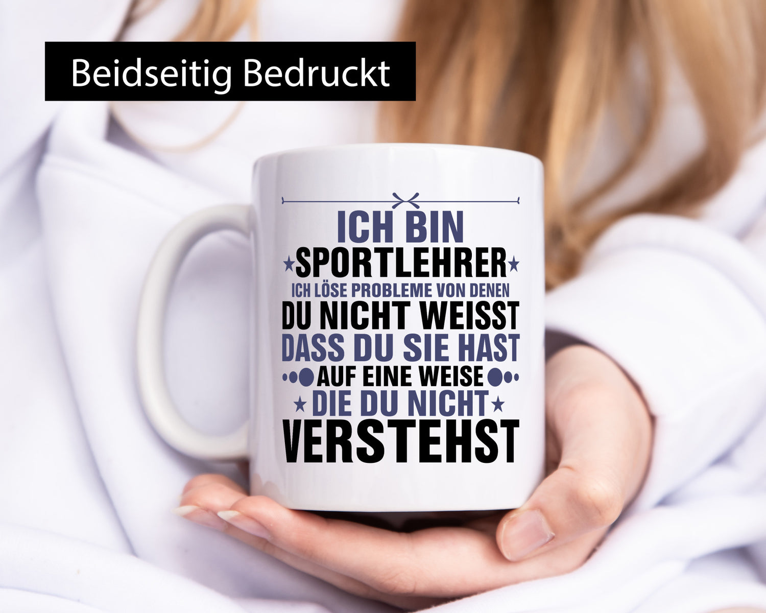 Löse Probleme: Sportlehrer | Lehrer Sport v2 lustiger Spruch Geschenk Humor