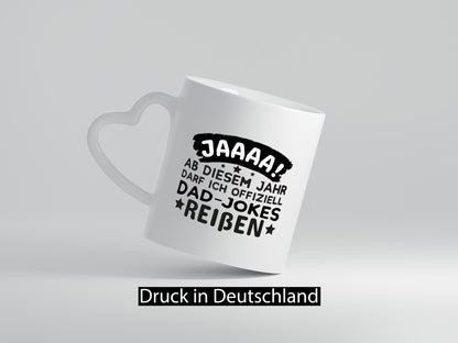 Dad-Jokes Tasse | Vaterschaft Humor werdender Papa Familie Geschenkidee