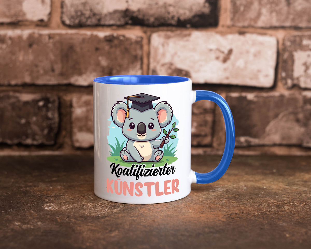 Koalifizierter Künstler | Kunst Humor Geschenkidee Tasse