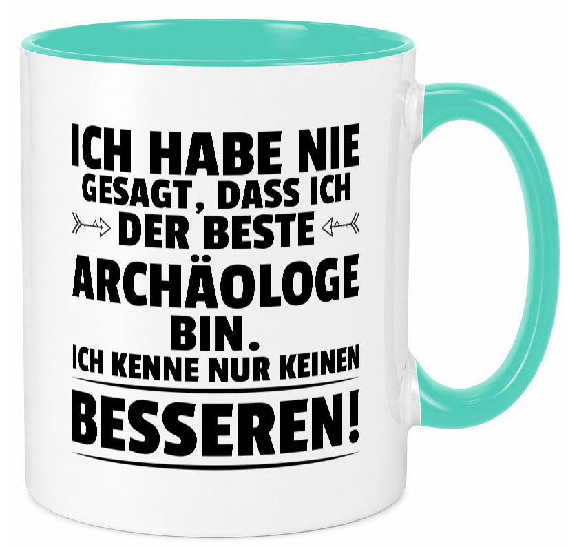 Der Beste Archäologe | Archäologie Forscher Humor Geschenkidee Tasse