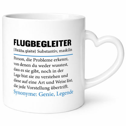 Flugbegleiter | Spruch Steward Flughafen Geschenk Humor Geschenkidee lustiger