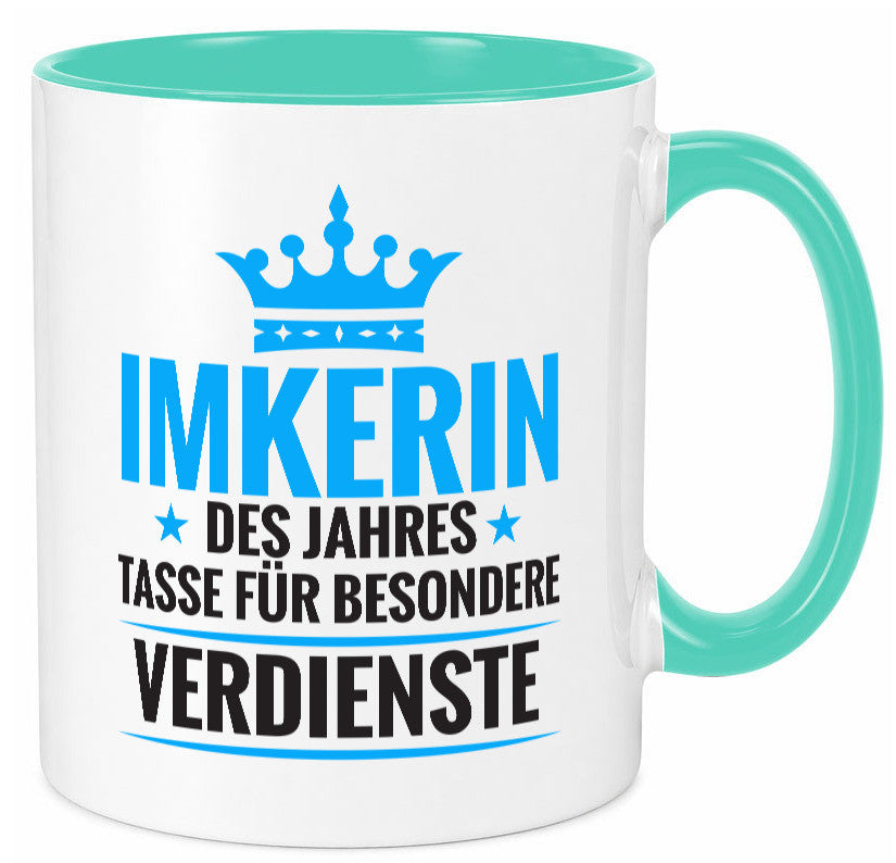 Besonderer Verdienst: Imkerin | Imkerei Geschenk Humor Geschenkidee lustiger