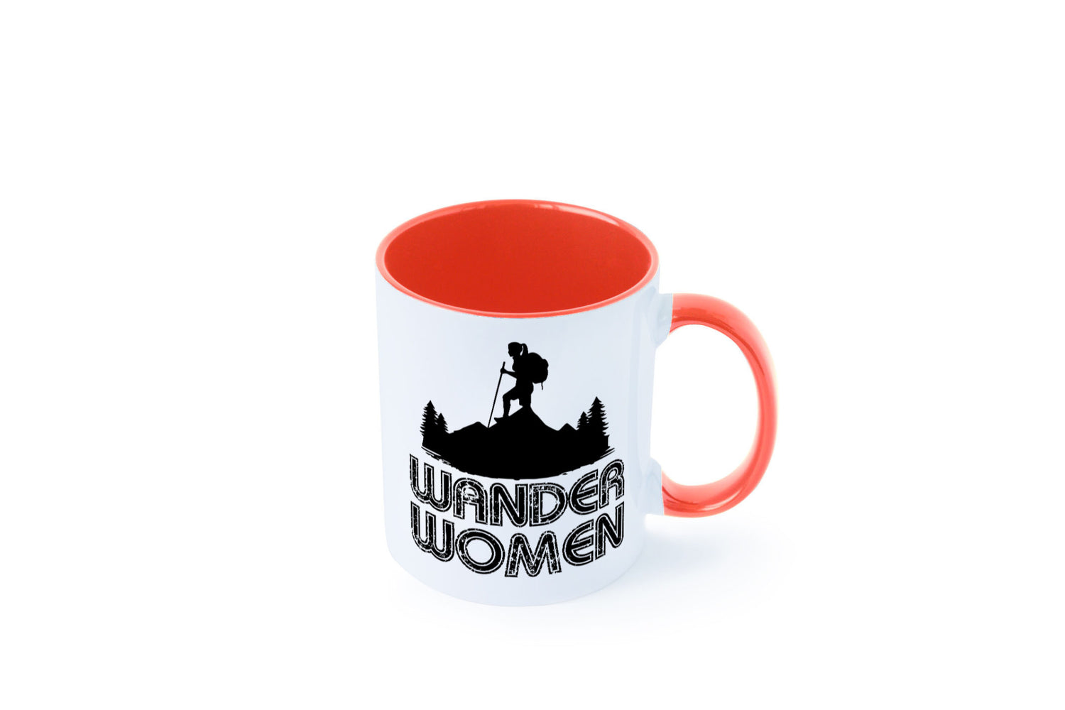 Wander Woman | Wandern Berge Geschenk Familie Geschenkidee lustiger Spruch Tasse
