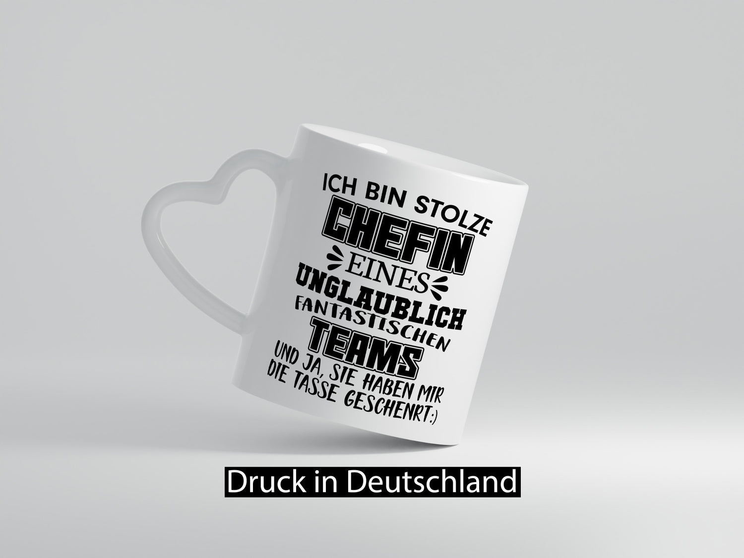 Ich bin Stolze Chefin Humor Arbeit Kollegen Büro Geschenkidee Tasse