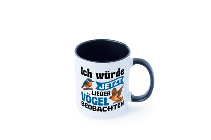 Vögel beobachten | Vogel lustig Humor Geschenkidee Geschenk Tasse