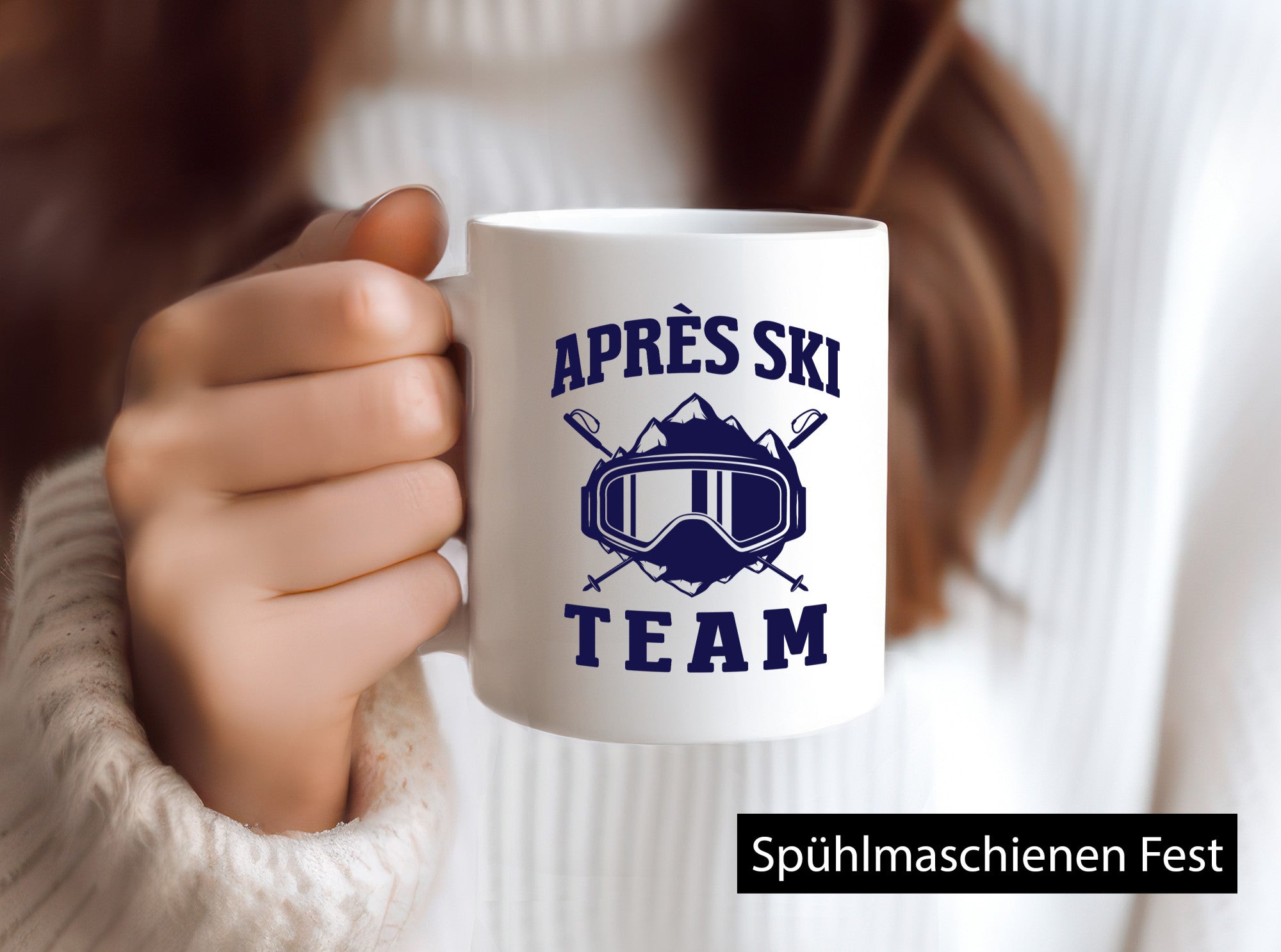Apres Ski Team | Ski-Brille lustiger Spruch Geschenk Humor Geschenkidee Tasse