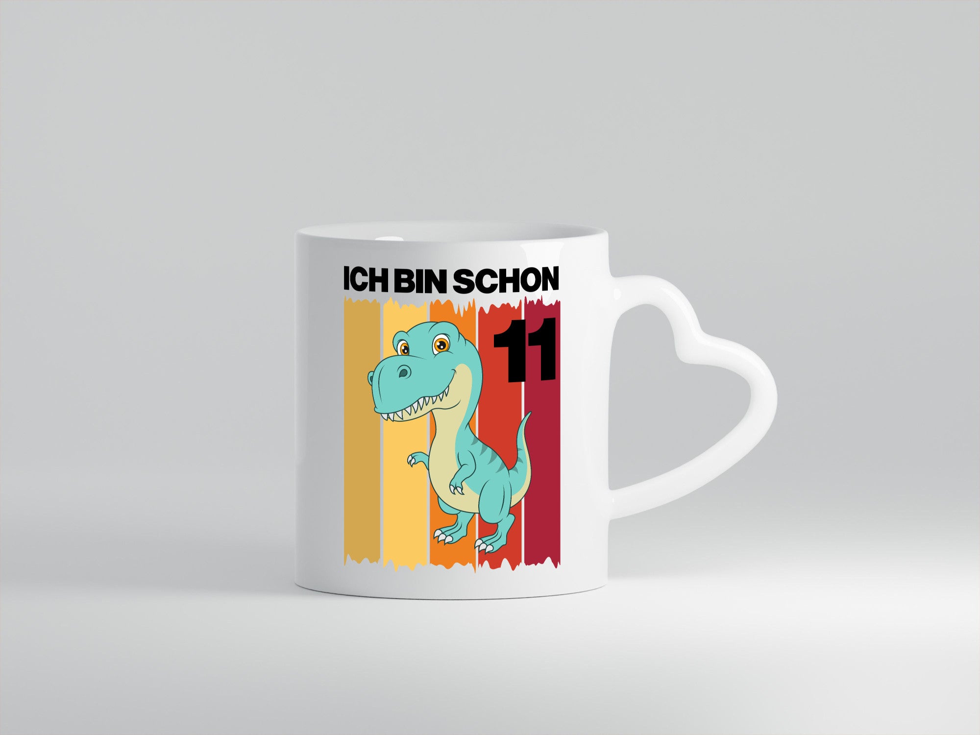 11. Geburtstag | 11 Jahre Dinosaurier lustiger Spruch Geschenk Geschenkidee