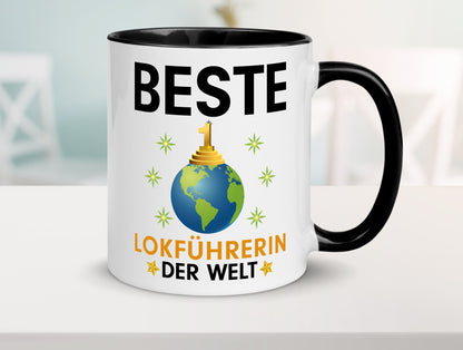 Welt Beste Lokführerin | Zug Beruf lustiger Spruch Geschenk Arbeit Kollegen