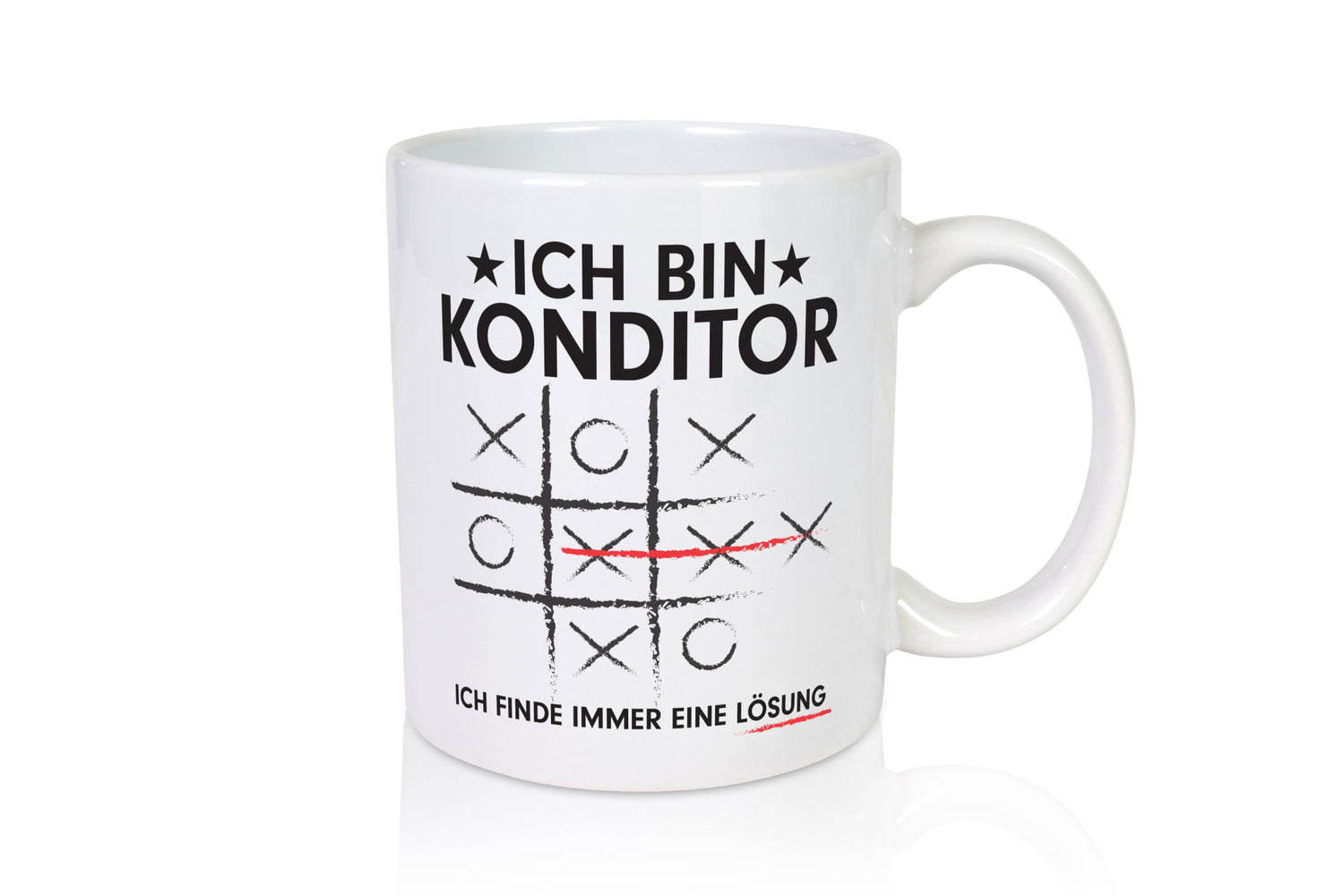 Löse Probleme: Konditor | Konditorei lustig Humor Geschenkidee Geschenk Tasse