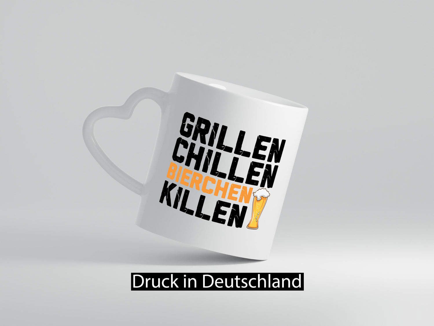 Grillen Chillen Bierchen Killen | Grillmeister Party Geschenk Humor