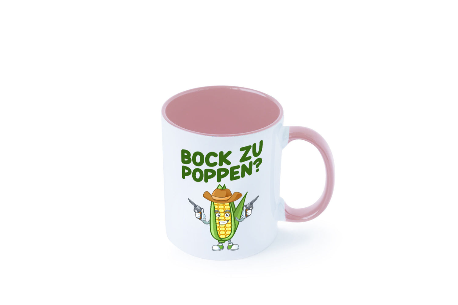 Bock auf Poppen | Mais Lustig Geschenk Humor Geschenkidee lustiger Spruch Tasse
