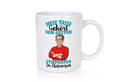 Im Universum: Stiefvater | Stiefsohn Bester lustiger Spruch Geschenk Familie