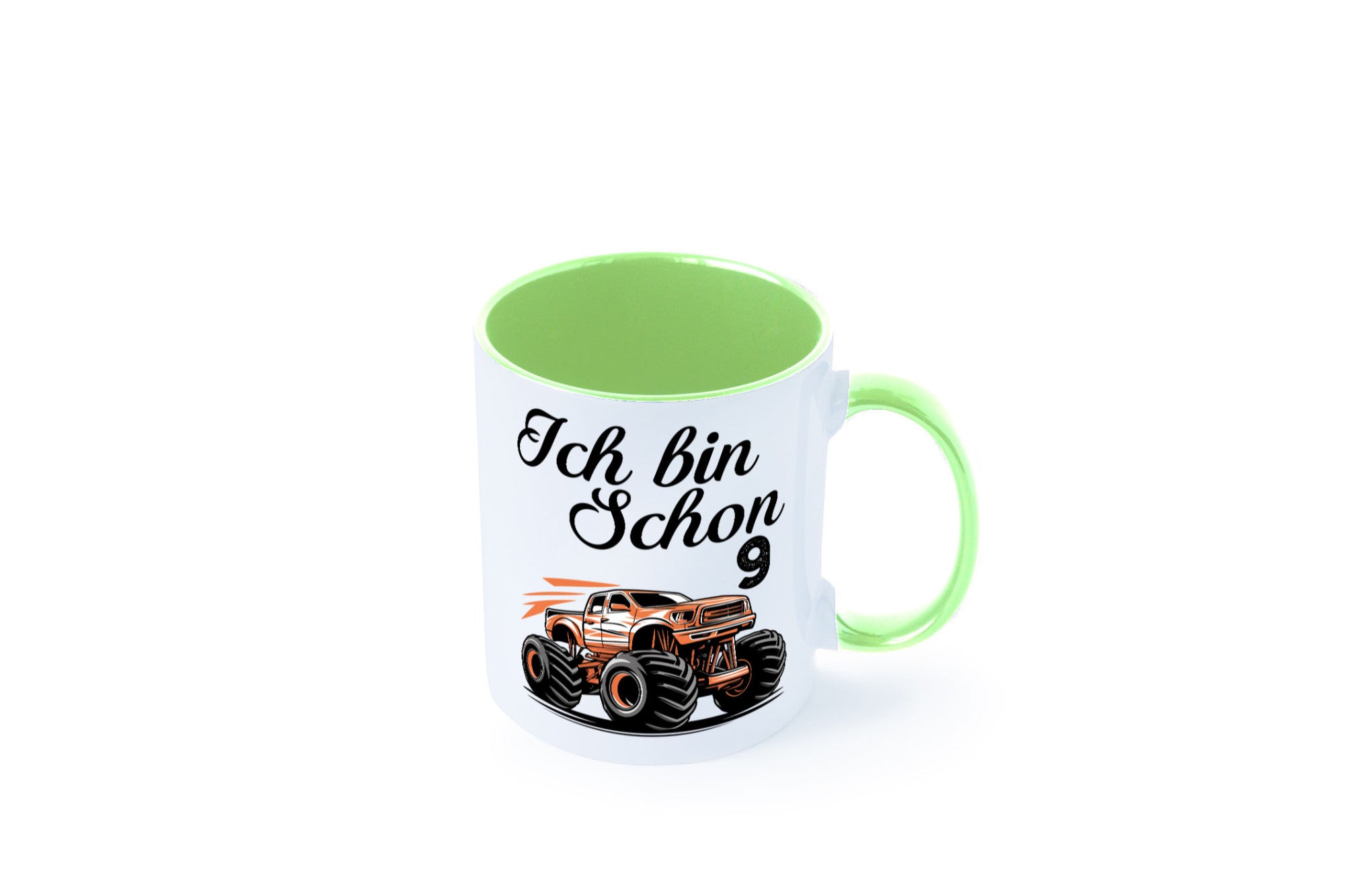 9. Geburtstag | Monster truck 9 Jahre lustiger Spruch Geschenk Geschenkidee