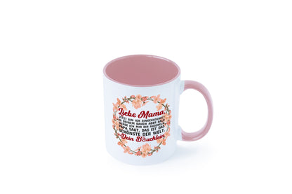 Liebe Mama | Schwangerschaft Tasse Baby süß Humor Familie Geschenkidee