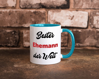 Bester Ehemann der Welt | Ehepaar Geschenkidee Humor Tasse