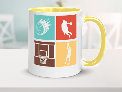 Basketball | Sportfan Slam Dunk Teamplayer NBA Humor Geschenkidee Tasse