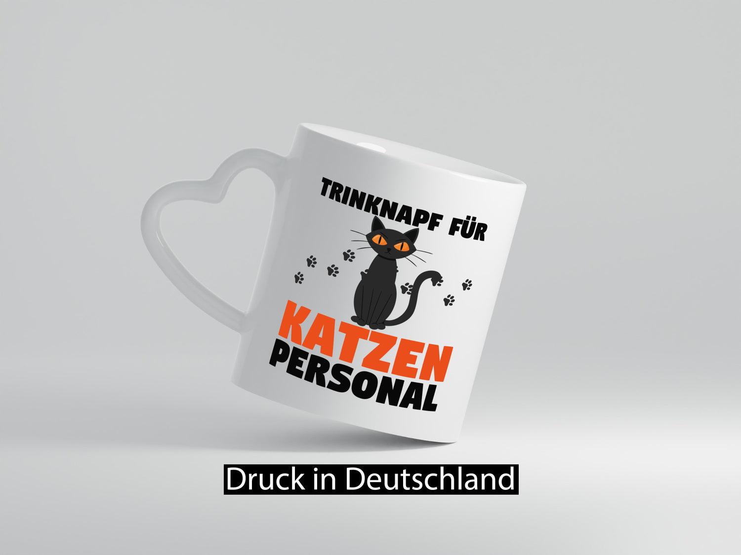 Katzen Personal | Katzenbesitzer Tasse Katze Humor Tierliebhaber Geschenkidee