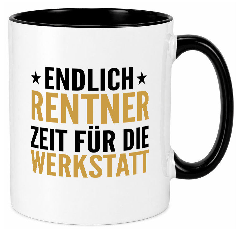 Rentner zeit für die Werkstatt | Ruhestand Handwerker v2 lustiger Spruch