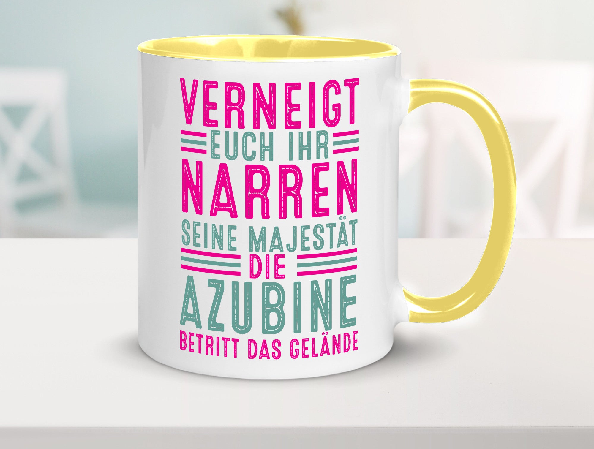 Verneigt euch: Azubine | Ausbildung Lehre Lehrling v2 lustiger Spruch Geschenk